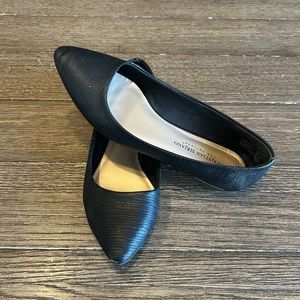 Faux Leather Flats